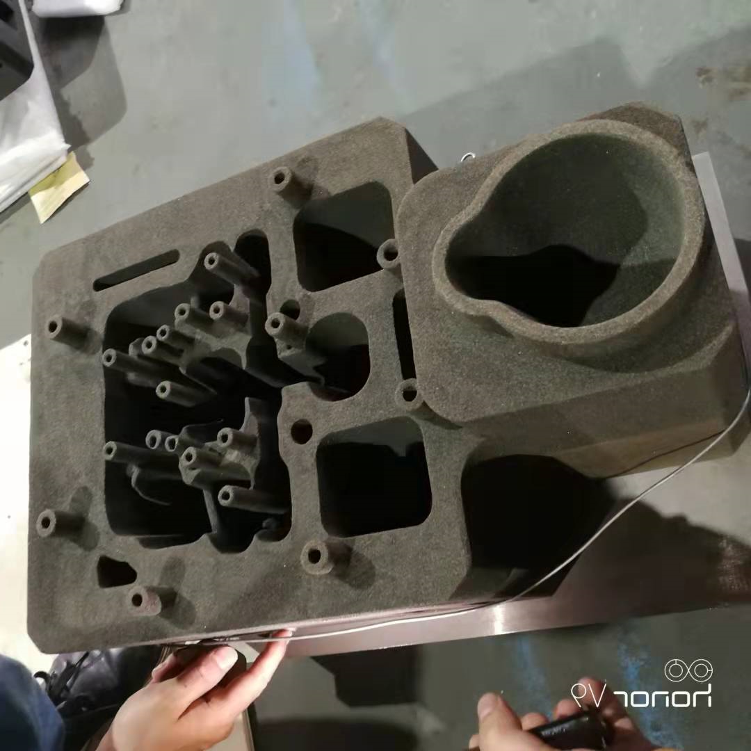 钱江摩托缸盖砂模